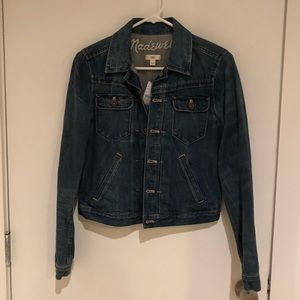 Brand new with tags Madewell denim jacket Sz small